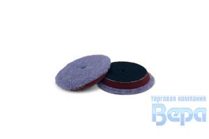 Круг полировальный фиолетовый меховой D= 80/100мм, предназначен для абразивной полиров Detail Grass
