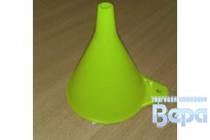 Воронка пластиковая (Не разборная) d- 90 мм, L-115 мм (желтая)