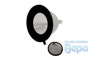 Воронка пластиковая НЕПРОЛИВАЙКА d-135мм с защитной насадкой по краям, длина 165 мм