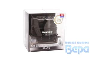 Ароматизатор гелевый 'SENSO Deluxe' (банка 50мл.) Black