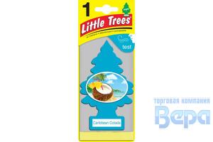 Ароматизатор-подвеска бумажный 'Ёлочка' Car Freshener Карибский коктейль