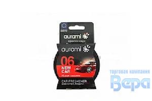 Ароматизатор банка ORGANIC (60гр) 'AURAMI' Новая машина (органический наполнитель)