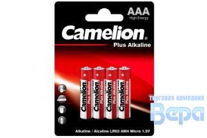 Батарейка LR03 (компл.4шт) 1.5V мизинч. алкалиновые