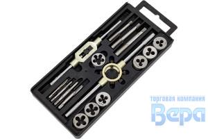 Набор метчиков и плашек 16пр. ЭВРИКА