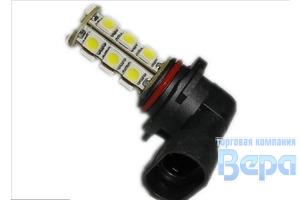 Лампа диод HB3 (9005) P20d 24SMD 60W 12V,  WHITE (к-т/ 2шт)