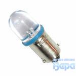 Лампа диод Т 4W (BA9s) BLUE 12V