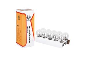 Лампа P21/5W (BAY15d - 2х-контактная) 12V Kurumakit