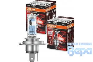 Лампа H 4 (P43t-38)  60/55W 12V +110% NIGHT BREAKER UNLIMITED (коробка)
