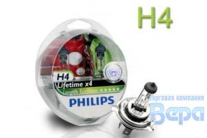 Лампа H 4 (P43t-38)  60/55W 12V LONG LIFE ECO VISION (к-т/2шт)