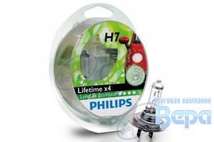 Лампа H 7 (PX26d)  55W 12V LONG LIFE ECO VISION (евробокс/2шт)