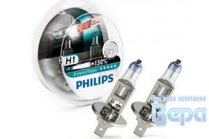 Лампа H 1 (P14,5s), 55W 12V +130% X-TREME VISION (евробокс/2шт)