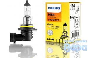 Лампа HB4 (9006) P22d 51W 12V+ 30% VISION
