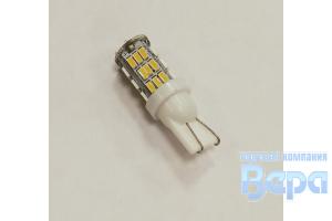Лампа диод Т10 (W5W) б/цок.42SMDх3014 WHITE