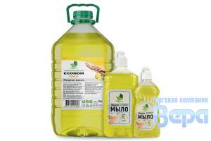 Мыло жидкое ECONOM 1л (бутыль) Лимон NeoLine