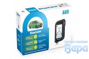 Сигнализация StarLine A60 ECO 2-х сторонняя связь, 1 брелока