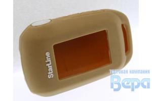 Чехол для брелока SL A62/A64/A92/A94/A95/T94/V62Moto силиконовый коричневый