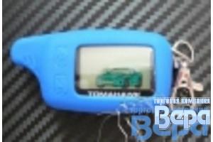Чехол для брелока Tomahawk TW7000/7010/9000/9010/9020/9030 силиконовый синий