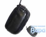Чехол для брелока Tomahawk TZ-7010/9010/9020/9030 кобура на подложке с кнопкой, кожа черная