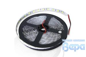 Подсветка неоновая лента 5м. (синяя) 300SMD 5050 диодов 20W белая основа