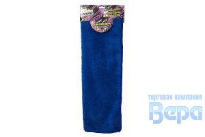 Салфетка-микрофибра 32 х 43 см, 600г/м красная/серая суперплотная Li-Sa