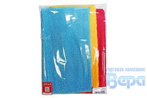 Салфетка-микрофибра Набор ( 4шт) 21 х 26 см SilkFur, 300г/м 8-кратное водопоглощение