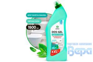 Очиститель для Ванной комнаты DOS GEL 1,5л (флакон) Мятная сила GraSS