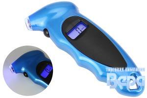 Манометр цифровой (10атм.) эргономический корпус (синий)