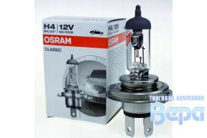 Лампа H 4 (P43t-38)  60/55W 12V + 60% SILVERSTAR 2.0 (коробка)