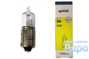 Лампа H 5W (ВА9s) 12V HALOGEN