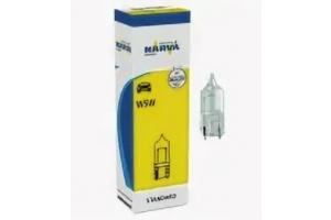 Лампа H 5W (W2.1*9.5d) 12V HALOGEN