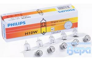 Лампа H10W (BA9s) 12V HALOGEN