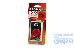 Ароматизатор-подвеска 'AROMA BOX' (20гр) Алая роза