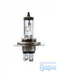 Лампа H 4 (P43t-38)  75/70W 24V +100% (евробокс/2шт.+W5W/2шт.) НОВИНКА!