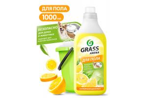 Очиститель полов Arena 1л (флакон) СУПЕРКОНЦЕНТРАТ Лимон ДЛЯ РОБОТА-ПЫЛЕСОСА GraSS