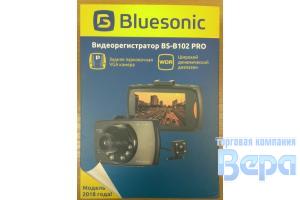 Видеорегистратор с экраном Bluesonic BS-B102PRO+парковочная камера 2.7'' СНИЖЕНА ЦЕНА!