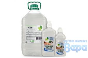 Мыло жидкое VITA 5кг (бутыль) Жемчужное NeoLine