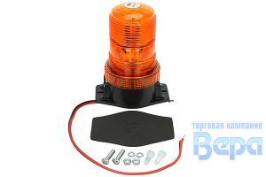 Маячок проблеск.'Стробоскоп' светодиод.30LED (h=132мм.d=99-74мм) 10-110V, стационарная
