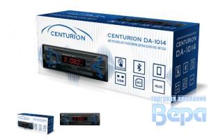 Автомагнитола CENTURION DA-1014 4x50 Вт USB/SD-карта,Bluetooth, AUX,FM радио, зарядка моб.устройств.