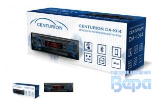 Автомагнитола CENTURION DA-1014 4x50 Вт USB/SD-карта,Bluetooth, AUX,FM радио, зарядка моб.устройств.