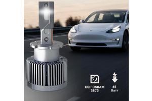 Лампа диод D2S Original 12V 10000lm 6000K. Не требуют обманки. Чип OSRAM