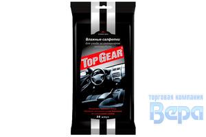 Салфетки для приборной панели (влажные) - (30шт) Top Gear