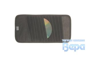 Органайзер на солнцезащитный козырек для 10 CD