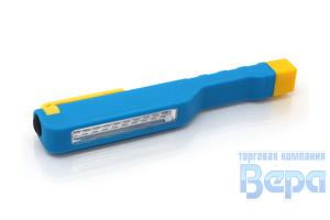 Фонарь инспекционный на аккум. Li-ion 3.7V 2200mA, COB (5W) + 1хLED DOLLEX