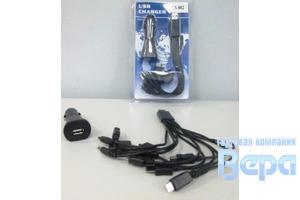 Зар.уст-во в прикуриватель для моб.устройств 2USB 12/24V 2100mА. LED индикатор НОВИНКА!