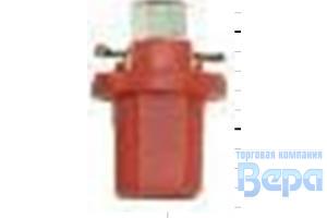 Лампа T 5 (bx8.5d) приборная с патроном RED