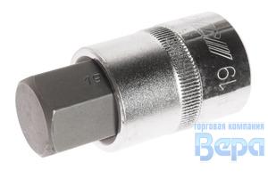 Бита-головка 1/2" HEX H19х55мм JTC