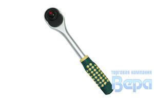 Ключ трещотка 1/2" 24 зубца L=255мм ROCK FORCE