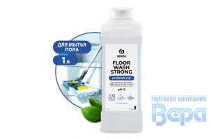 Очиститель полов Floor Wash Strong 1л (канистра) обезжириватель от органич.зарязн GraSS