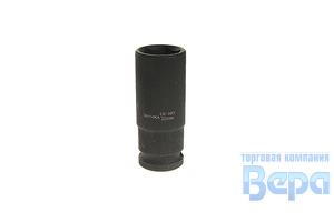 Головка 1/2" DR 27мм 6-гранная ударная глубокая Эврика