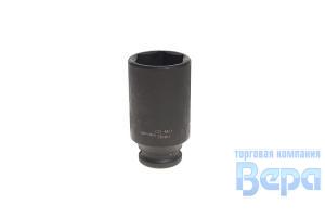 Головка 1/2" DR 32мм 6-гранная ударная глубокая Эврика